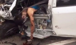 车祸视频,警示交通安全